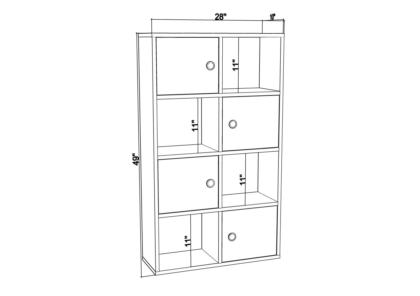 Bücherregal B-21